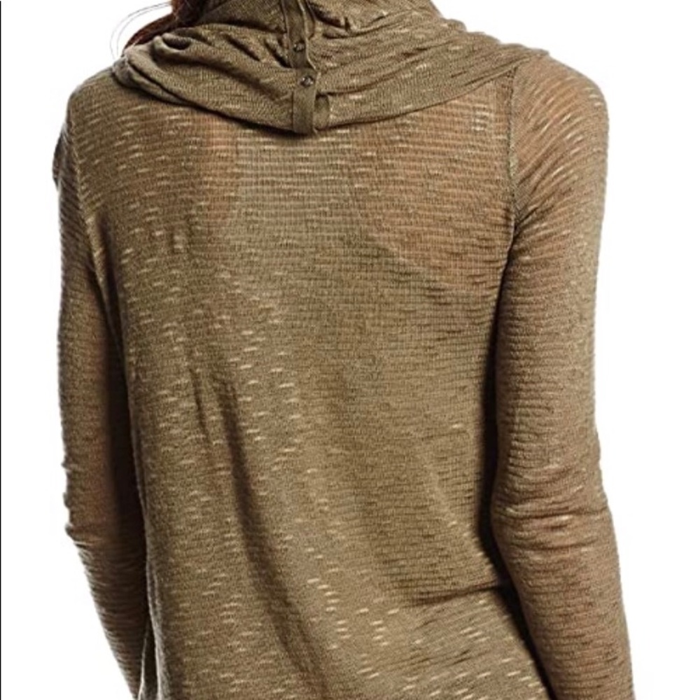 DKNY Snap and Wrap Sweater in white - Picture 8 of 8